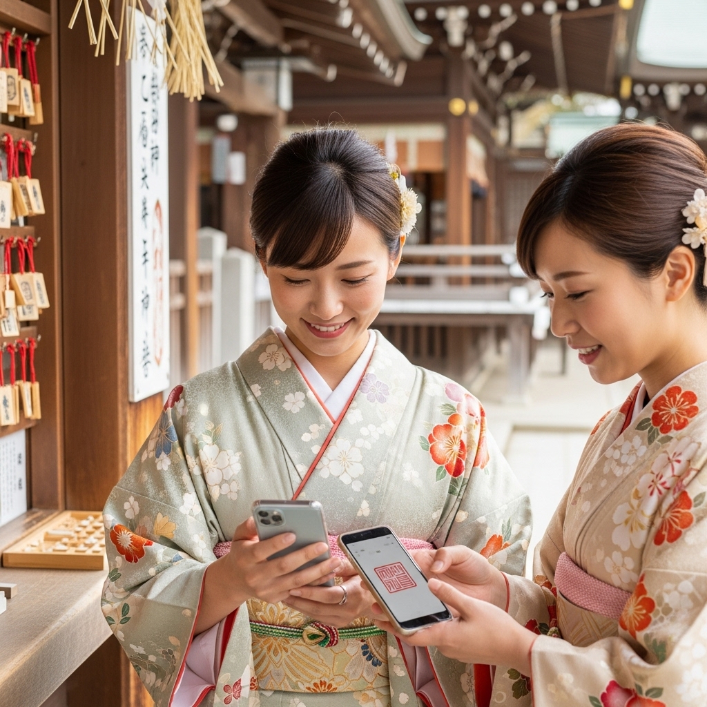 NFT御朱印を授与